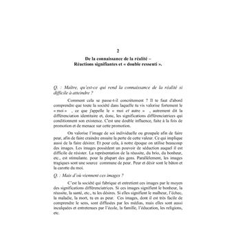Le double jeu du Je entre le Un et le Deux (1)