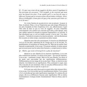 Le double jeu du Je entre le Un et le Deux (1)