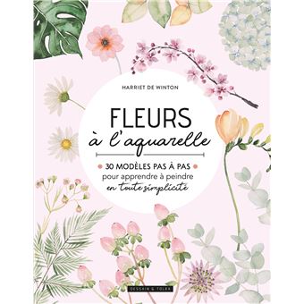 Fleurs à l'aquarelle