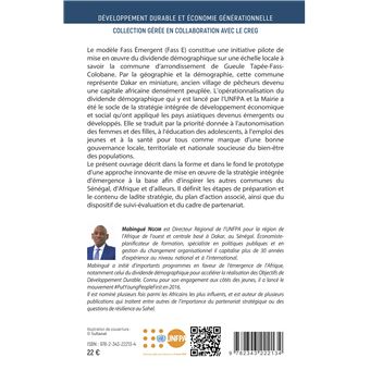 Capture du dividende démographique au service de l'émergence