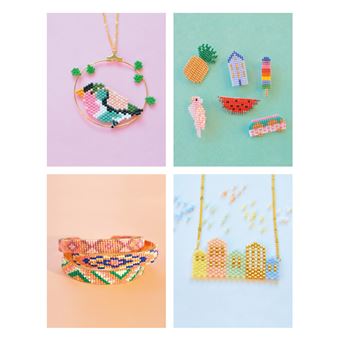 Brick stitch, peyote et autres techniques de tissages de perles