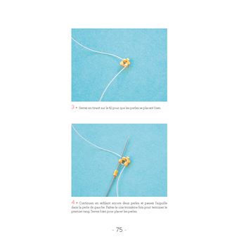 Brick stitch, peyote et autres techniques de tissages de perles