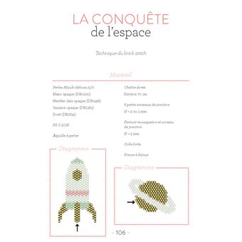 Brick stitch, peyote et autres techniques de tissages de perles