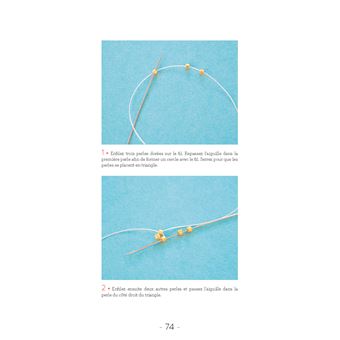 Brick stitch, peyote et autres techniques de tissages de perles