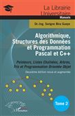 Algorithmique, Structures des Données et Programmation Pascal et C++