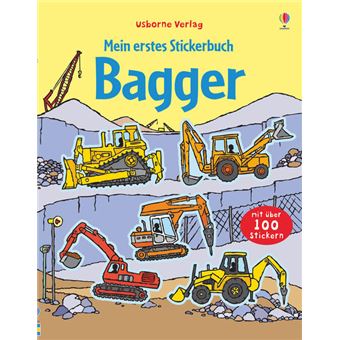 MEIN ERSTES STICKERBUCH/BAGGER-USBORNE