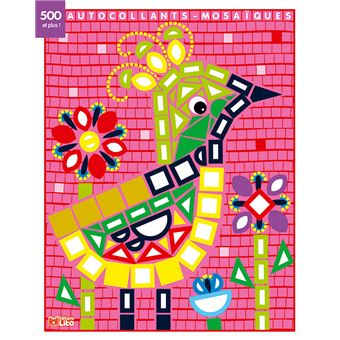 Autocollants-mosaïques L'oiseau de paradis