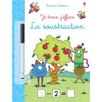 Je trace, j'efface - La soustraction