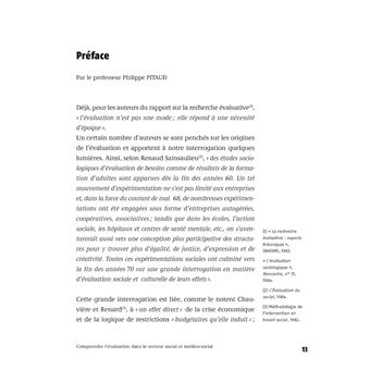 Comprendre l'évaluation dans le secteur social et médico-social Développer la bientraitance par l'évaluation interne et externe