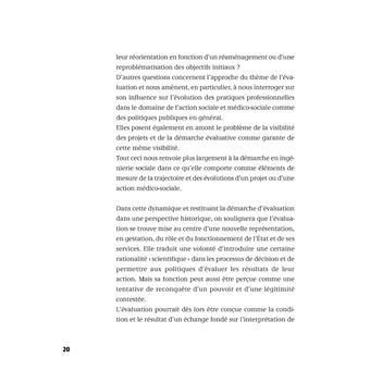 Comprendre l'évaluation dans le secteur social et médico-social Développer la bientraitance par l'évaluation interne et externe