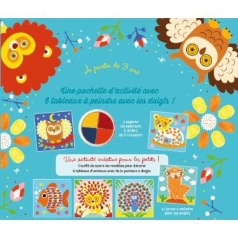 Pochette de peinture à doigts - Animaux