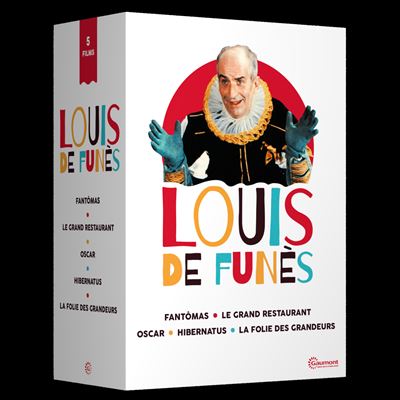 Coffret Louis de Funès 5 Films DVD