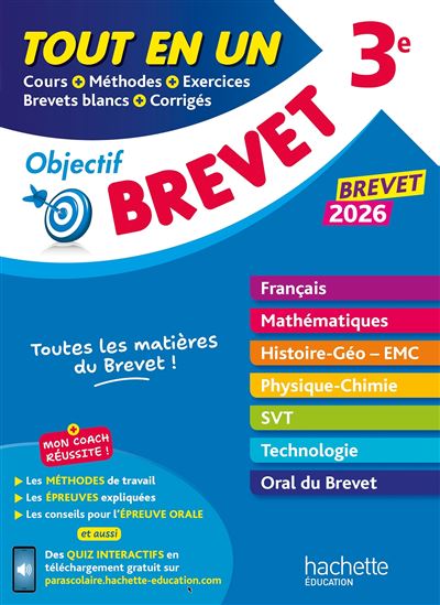 Objectif Brevet tout-en-un