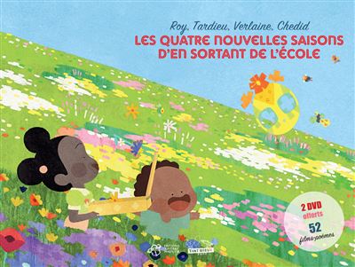 Les quatre nouvelles saisons d'en sortant de l'école -  Collectif - Livre CD
