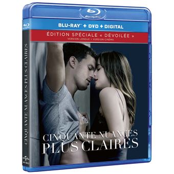 Fifty ShadesCinquante nuances plus claires Combo Blu-ray DVD