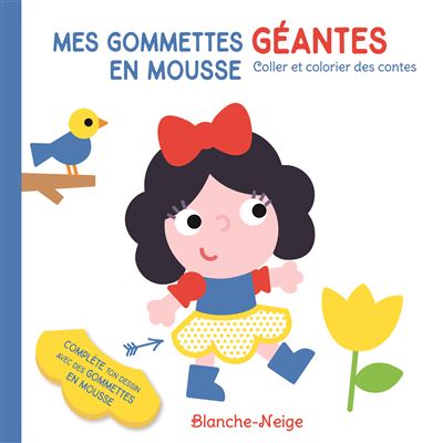 Colorier et coller avec des gommettes géantes - broché - Collectif, Livre  tous les livres à la Fnac