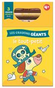 Le chien 4+ crayons géants magiques