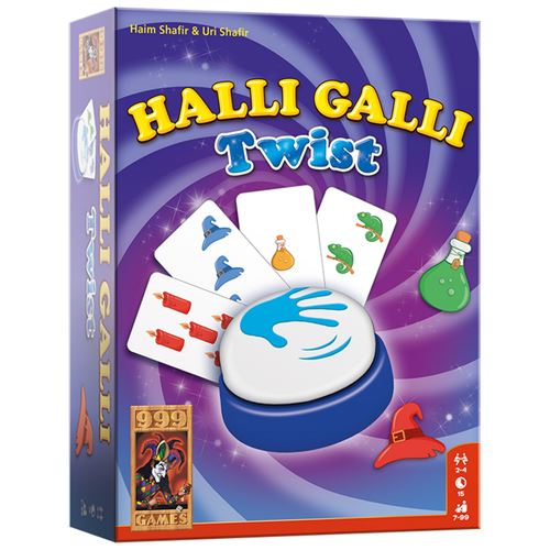 Jeu De Société Halli Galli Twist 999 Games Version en Néerlandais
