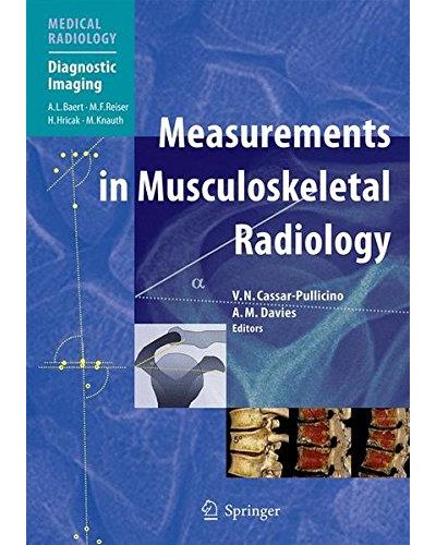 Measurements in musculoskeletal radiology