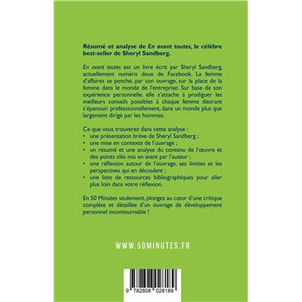 En avant toutes (Résumé et analyse de Sheryl Sandberg)