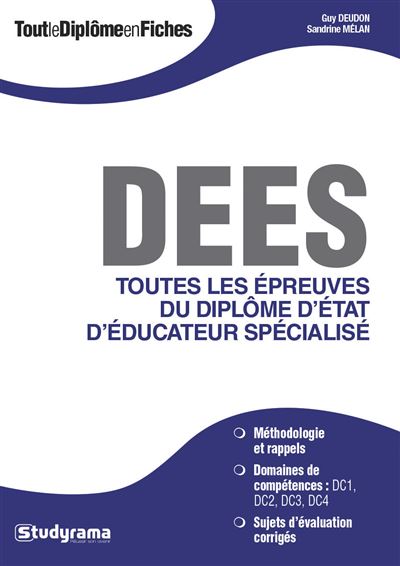 Dees diplome d'etat d'educateur specialisee