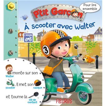 A scooter avec Walter