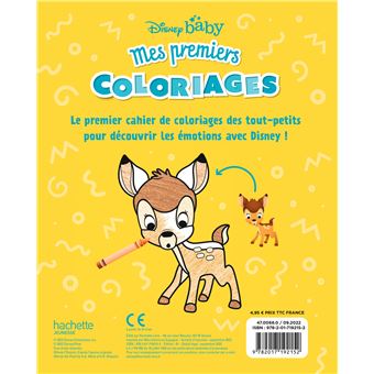 DISNEY BABY - Mes Premiers Coloriages - Les émotions