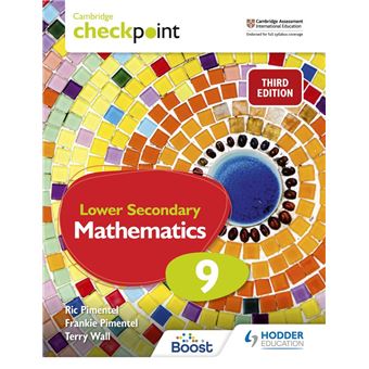 Cambridge Checkpoint Lower Secondary Mathematics Student's Book 9 - 1