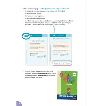 CLEO CM1 - Fichier école inclusive /dys - Français Fichier d'entraînement