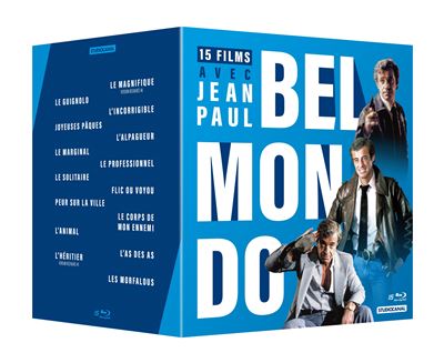 Coffret Jean-Paul Belmondo L'Essentiel Blu-ray (15 films)