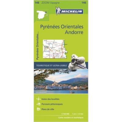 Pyrenees Orientales, Andorre Cartes Zoom Kaarten