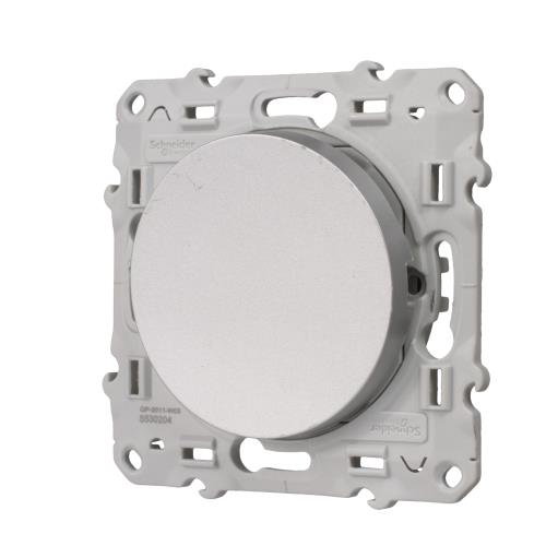 Schneider Electric S530204 Interrupteur ou Va et Vient Odace 230 V Alu