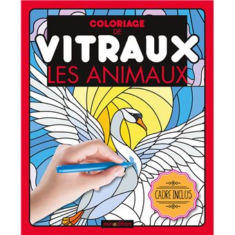 Coloriage de vitraux - Les animaux