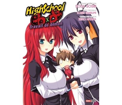 High school dxd : travail de demon -  MISHIMA-I - broché