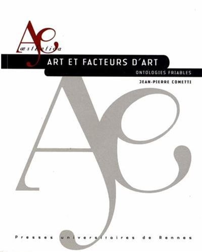 Art et facteurs d art - Jean-Pierre Cometti - broché