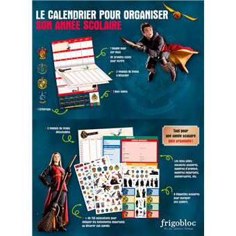 Mon calendrier organiseur Harry Potter - Primaire et Collège