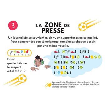 Escape Game Junior - Mission foot - Aide les supporters à retrouver la coupe des champions