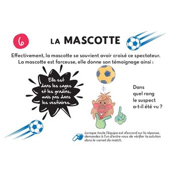 Escape Game Junior - Mission foot - Aide les supporters à retrouver la coupe des champions