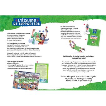 Escape Game Junior - Mission foot - Aide les supporters à retrouver la coupe des champions