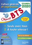 Objectif BTS Culture générale et expression, examen 2020