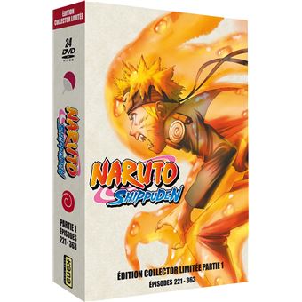 DVDs Naruto Shippuuden Box 1 - Episódios 1 ao 52 Dublados