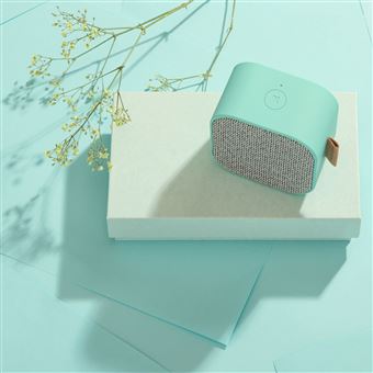 Enceinte sans fil Bluetooth Kreafunk aCUBE Easy Mint