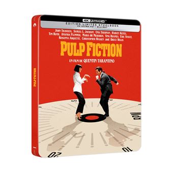 Derniers achats en DVD/Blu-ray - Page 56 Pulp-Fiction-Edition-Limitee-Steelbook-Blu-ray-4K-Ultra-HD