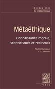 Textes clés de métaéthique