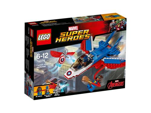lego super heroes 76076 l'avion de captain america