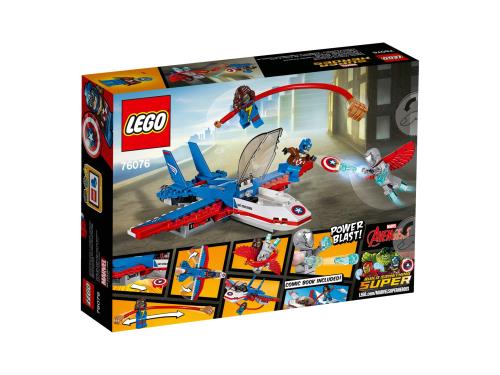 LEGO® super heroes 76076 l'avion de captain america Lego Achat