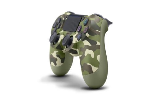 Manette Sans Fil Camouflage Vert Officielle PS4 pas cher 