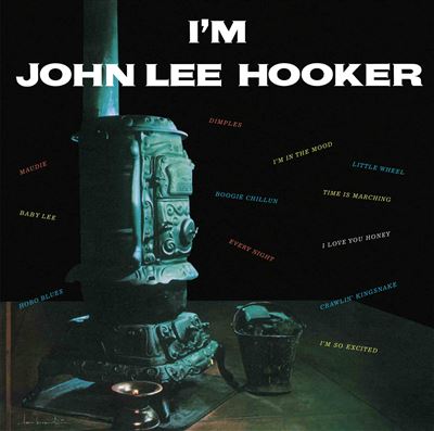 I'm John Lee Hooker Pressage Exclusif Vinyle Bleu
