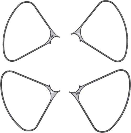DJI PH4 PROPELLER GUARD BLACK