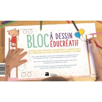 Bloc à dessin éducréatif